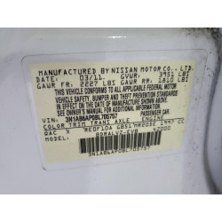 2011 NISSAN SENTRA