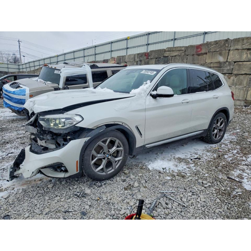 2021 BMW X3 5UXTY5C05M9E71143 78593745