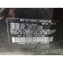 2024 SUBARU IMPREZA JF1GUABC3R8281800 77032445
