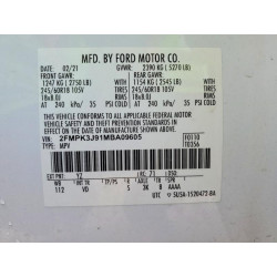 2021 FORD EDGE 2FMPK3J91MBA09605 73588765