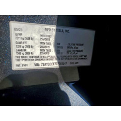 2026 TESLA MODEL Y 7SAYGDEE7TF364547 94071445