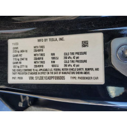 2023 TESLA MODEL 3 5YJ3E1EA0PF696005 74681885