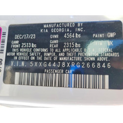 2024 KIA K5 5XXG44J8XRG266846 75986825