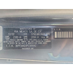 2023 KIA FORTE 3KPF54AD3PE580642 92390405