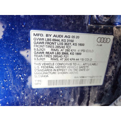 2020 AUDI SQ7 WA1VWAF7XLD010136 73819915