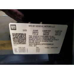 2023 CADILLAC ESCALADE 1GYS4KKL5PR559818 77243905