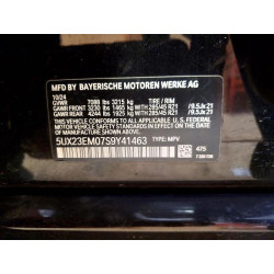 2025 BMW X7 5UX23EM07S9Y41463 72281385