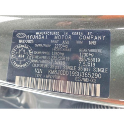 2025 HYUNDAI TUCSON KM8JCDD19SU365290 72827085