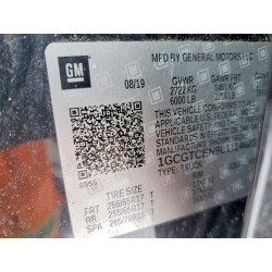 2020 CHEVROLET COLORADO 1GCGTCEN9L1114623 75169765