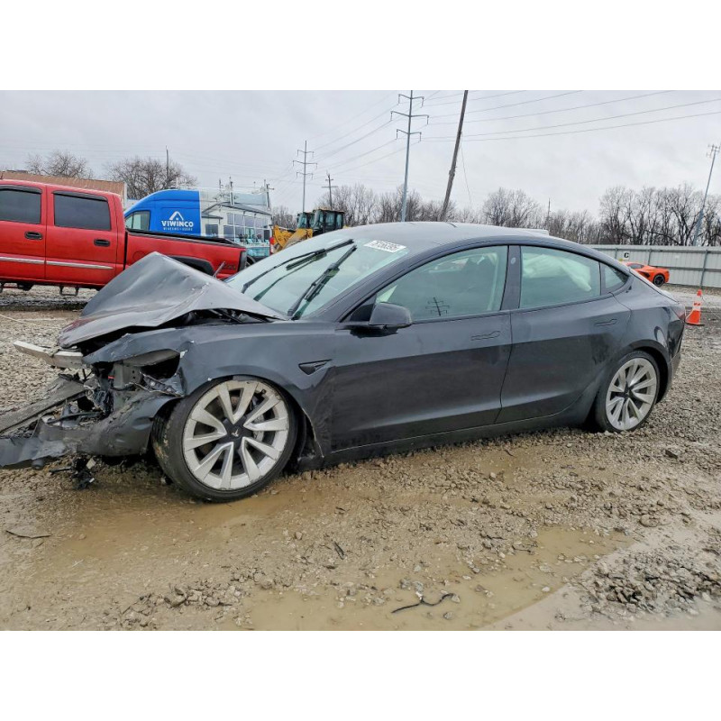 2022 TESLA MODEL 3 5YJ3E1EA6NF372425 78156395