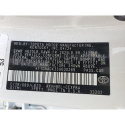 2025 TOYOTA CAMRY 4T1DAACK3SU000289 62084585