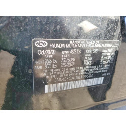 2020 HYUNDAI SANTA FE 5NMS3CAD8LH295114 72249475