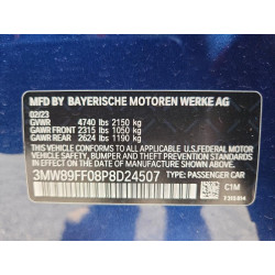 2023 BMW MOTORRAD 3 SERIES 3MW89FF08P8D24507 72951245
