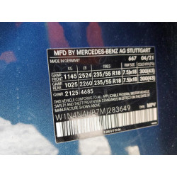 2021 MERCEDES-BENZ GLA-CLASS W1N4N4HB7MJ283649 74673155