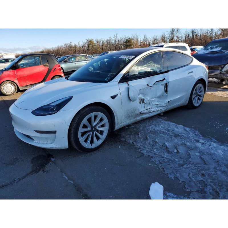 2022 TESLA MODEL 3 5YJ3E1EA4NF129082 75030755