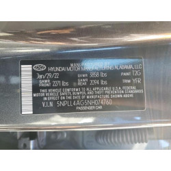 2022 HYUNDAI ELANTRA 5NPLL4AG5NH074760 89697385