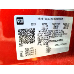 2024 GMC SIERRA 1GTUUDED0RZ204685 78667315