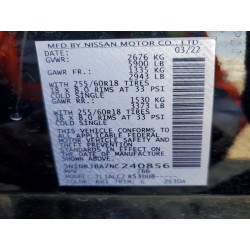 2022 NISSAN PATHFINDER 5N1DR3BA7NC240856 79766415