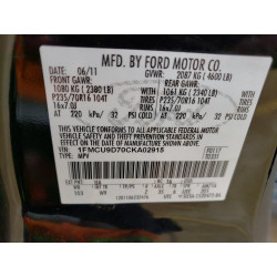 2012 FORD ESCAPE