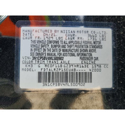 2021 NISSAN KICKS 3N1CP5BV4ML500902 46445386