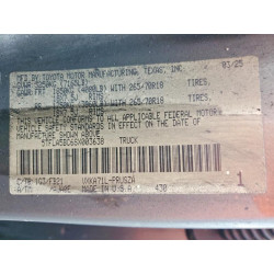 2025 TOYOTA TUNDRA 5TFLA5BC6SX003638 78120685