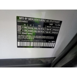 2025 MERCEDES-BENZ GLB-CLASS W1N4M4HB5SW411535 93617735