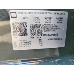 2025 CHEVROLET SILVERADO 3GCUKCEDXSG391682 79094155