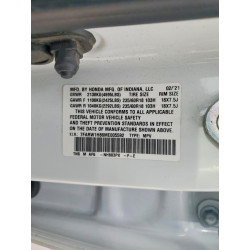 2021 HONDA CR-V 7FARW1H86ME005592 78042125