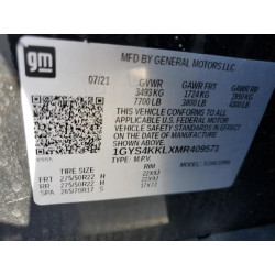 2021 CADILLAC ESCALADE 1GYS4KKLXMR409571 85858975