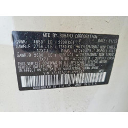 2025 SUBARU OUTBACK 4S4BTACC4S3206107 49062436