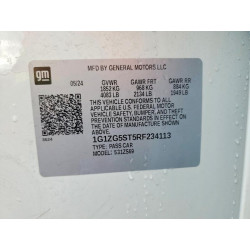 2024 CHEVROLET MALIBU 1G1ZG5ST5RF234113 75546395