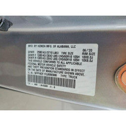 2020 HONDA RIDGELINE 5FPYK2F17LB000986 49588696