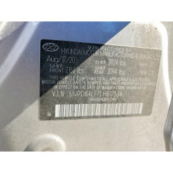 2020 HYUNDAI ELANTRA 5NPD84LF7LH617534 46381446