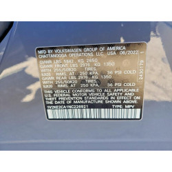 2022 VOLKSWAGEN ATLAS 1V2KE2CA1NC226921 46405356