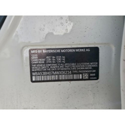 2021 BMW 5 SERIES WBA53BH07MWX06234 93999345