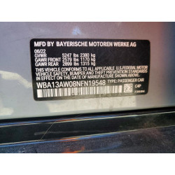 2022 BMW M440XI GRA WBA13AW08NFN19548 41729066