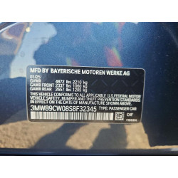 2025 BMW 3 SERIES 3MW89CW08S8F32345 47775336