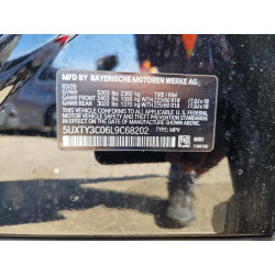 2020 BMW X3 5UXTY3C06L9C68202 47897986