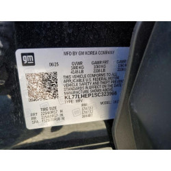 2025 CHEVROLET TRAX KL77LHEP1SC323966 48930396