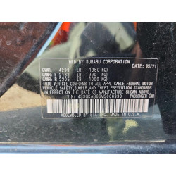 2021 SUBARU IMPREZA 4S3GKAB66M3606990 49218066