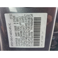 2020 HONDA ACCORD 1HGCV1F30LA107054 49261316