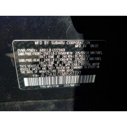 2021 SUBARU FORESTER JF2SKALC0MH587727 49985286