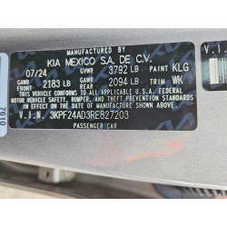 2024 KIA FORTE 3KPF24AD3RE827203 72676775