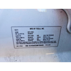 2021 TESLA MODEL Y 5YJYGAEE5MF286489 73321935