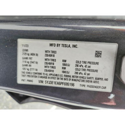 2023 TESLA MODEL 3 5YJ3E1EA6PF695196 73385615