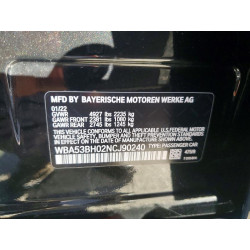 2022 BMW 530 WBA53BH02NCJ90240 78659805