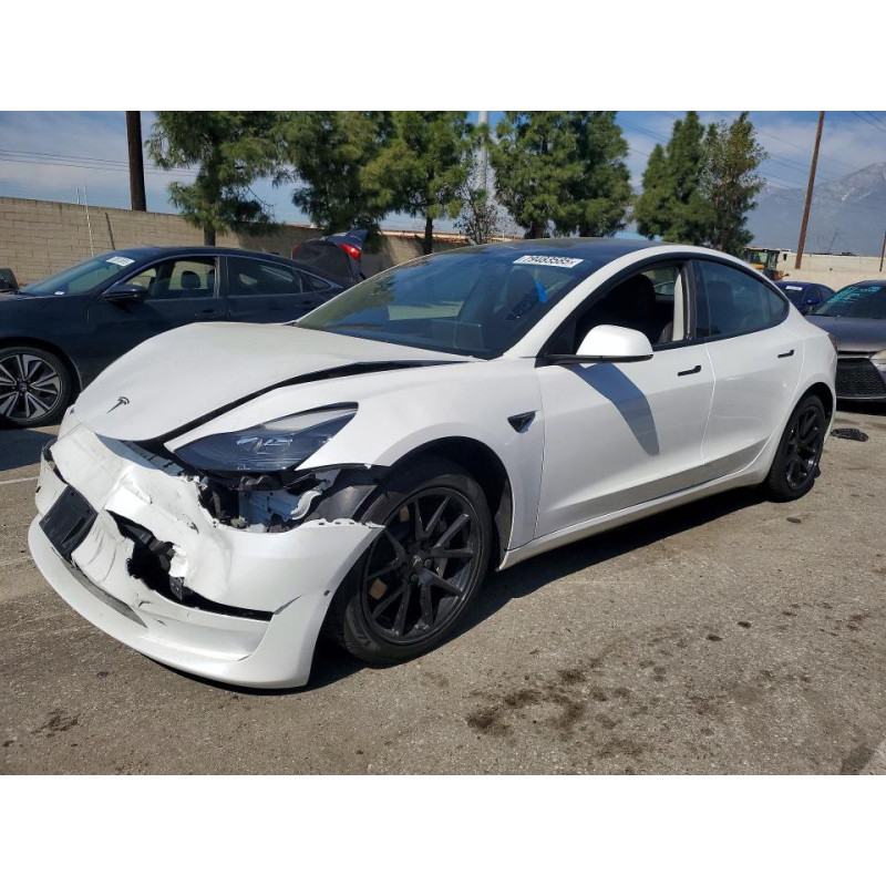 2022 TESLA MODEL 3 5YJ3E1EBXNF222326 79483585