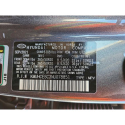 2022 GENESIS GV80 KMUHCESC3NU078851 99391675