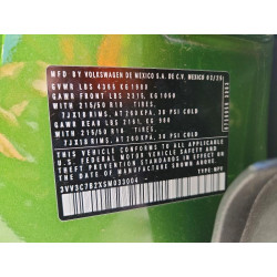 2025 VOLKSWAGEN TAOS SE B 3VV3C7B2XSM033004 46136036