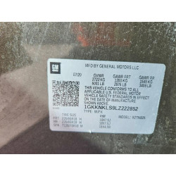 2020 GMC ACADIA 1GKKNKLS9LZ222852 46563476